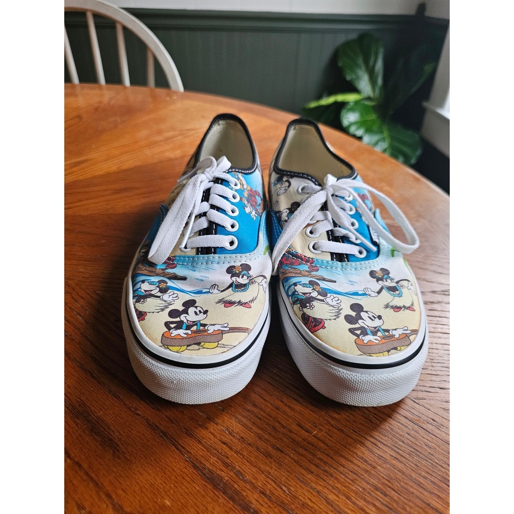 Vans x Disney Mickey Minnie Mouse Tropical aloha Hawaiian Womens 9 mens 7.5 - Picture 3 of 10
